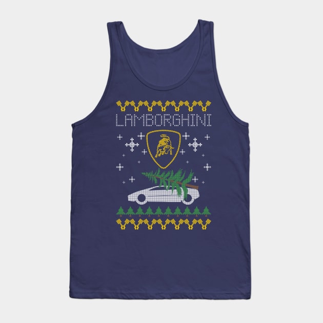 LAMBORGHINI XMAS Tank Top by HSDESIGNS